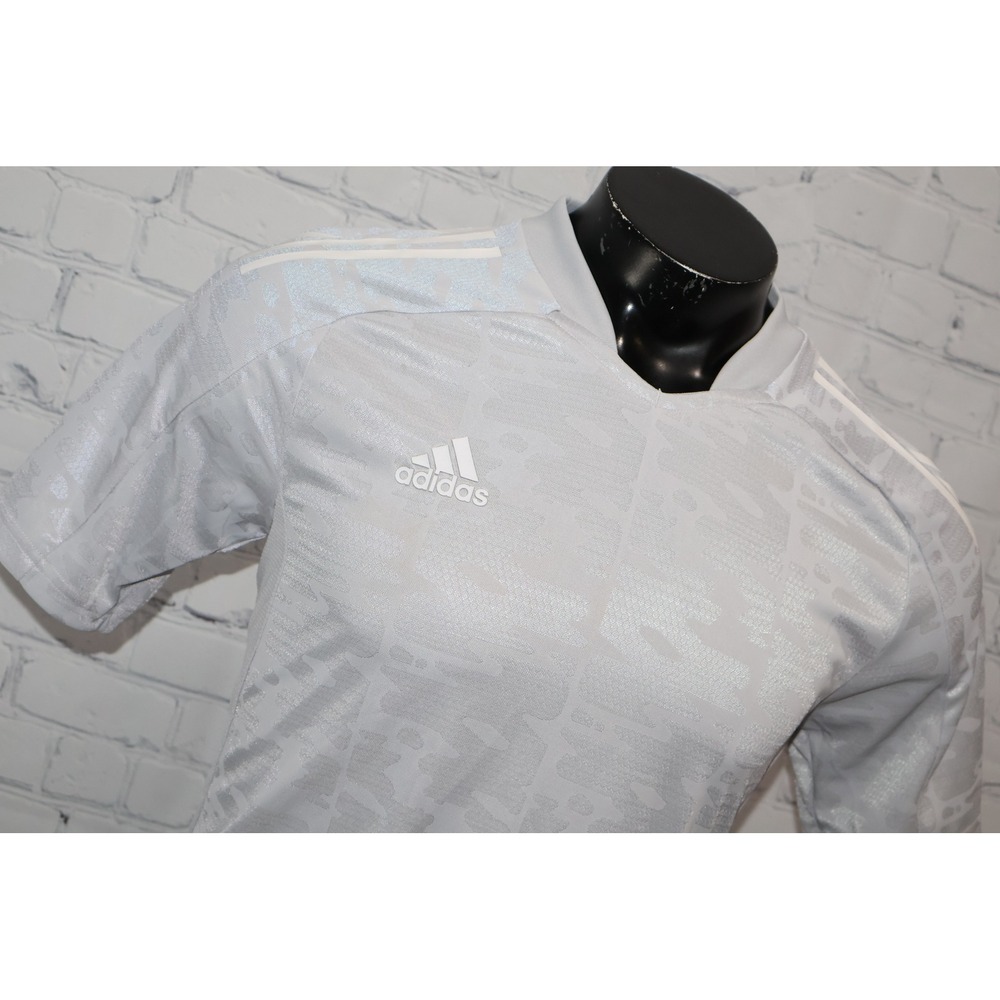 Adidas Condivo 21 JSY Men Medium Primeblue Camo Soccer Jersey Shirt GJ6800 NEW